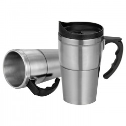 GPI GM-212 DUAL TRANSPARENT STEEL MUG