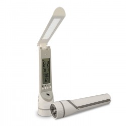 GPIGM-256 LAMP-TORCH CLOCK MULTIFUNCTIONAL