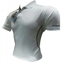 GPI LOTTO  BLACK STRIP WHITE TSHIRT