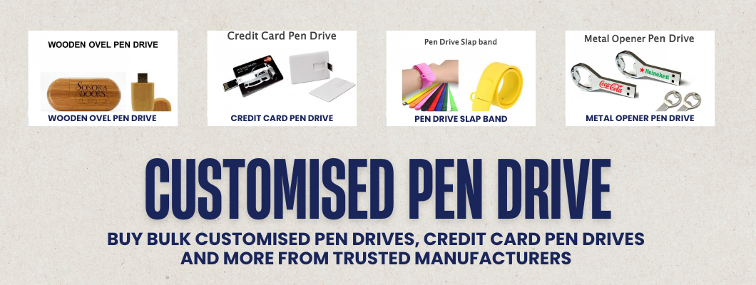 Top Benefits of Choosing a Customised Pen Drive for Brand Promotion