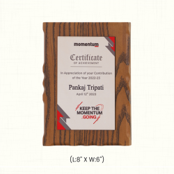 Momentum Certificate (L:8" X W:6")